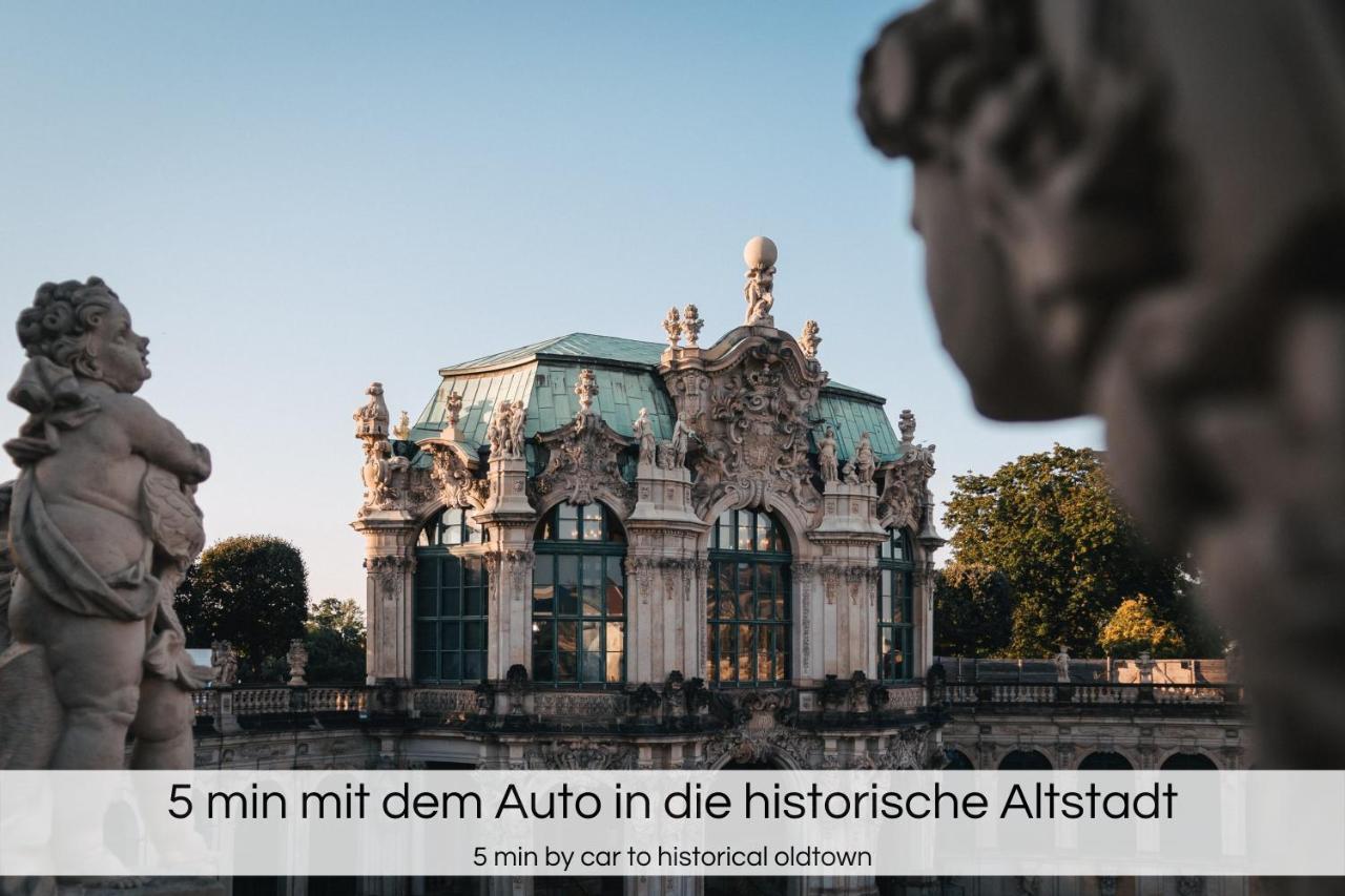 "Neptunblick"- Nahe Altstadt - Ruhig - Klinikum Drezno Zewnętrze zdjęcie